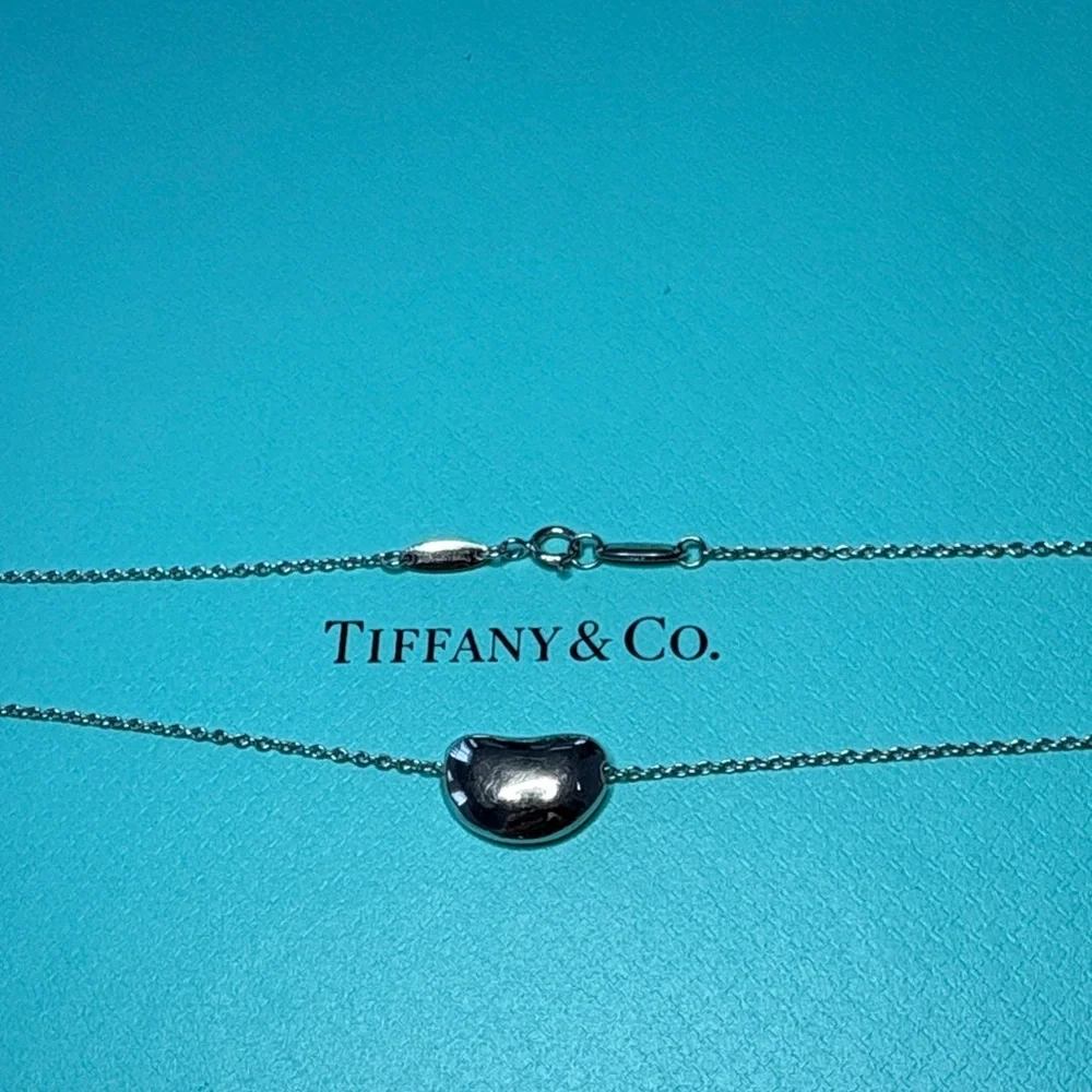 Tiffany & Co. Elsa Peretti Bean Necklace - Picture 1 of 9